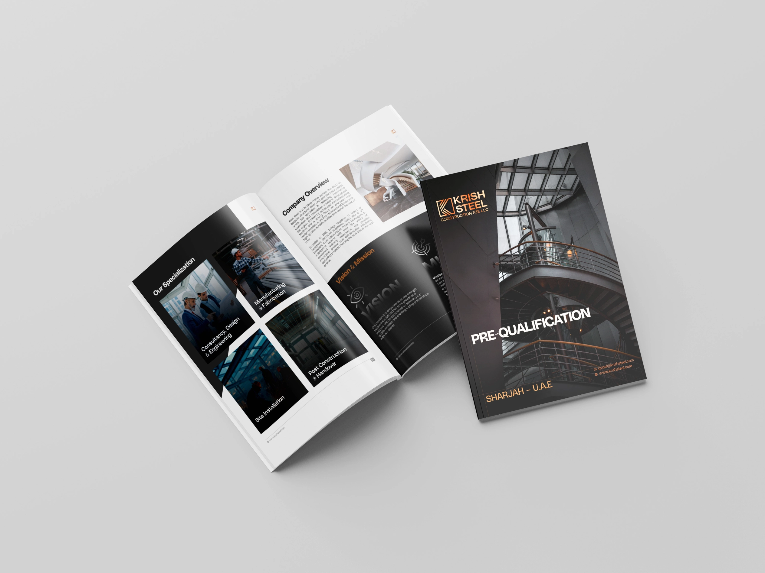 Krish Steel Branding